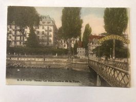 Vevey - Le debarcadere de la Tour 1911