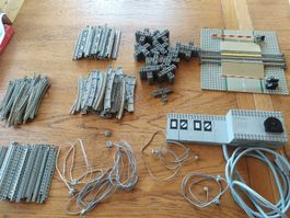 Lego Eisenbahn 12V Gleise Travo Weichen