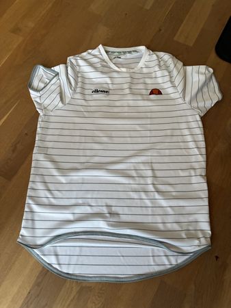 T-Shirt ellesse gestreift Grösse L guter Zustand