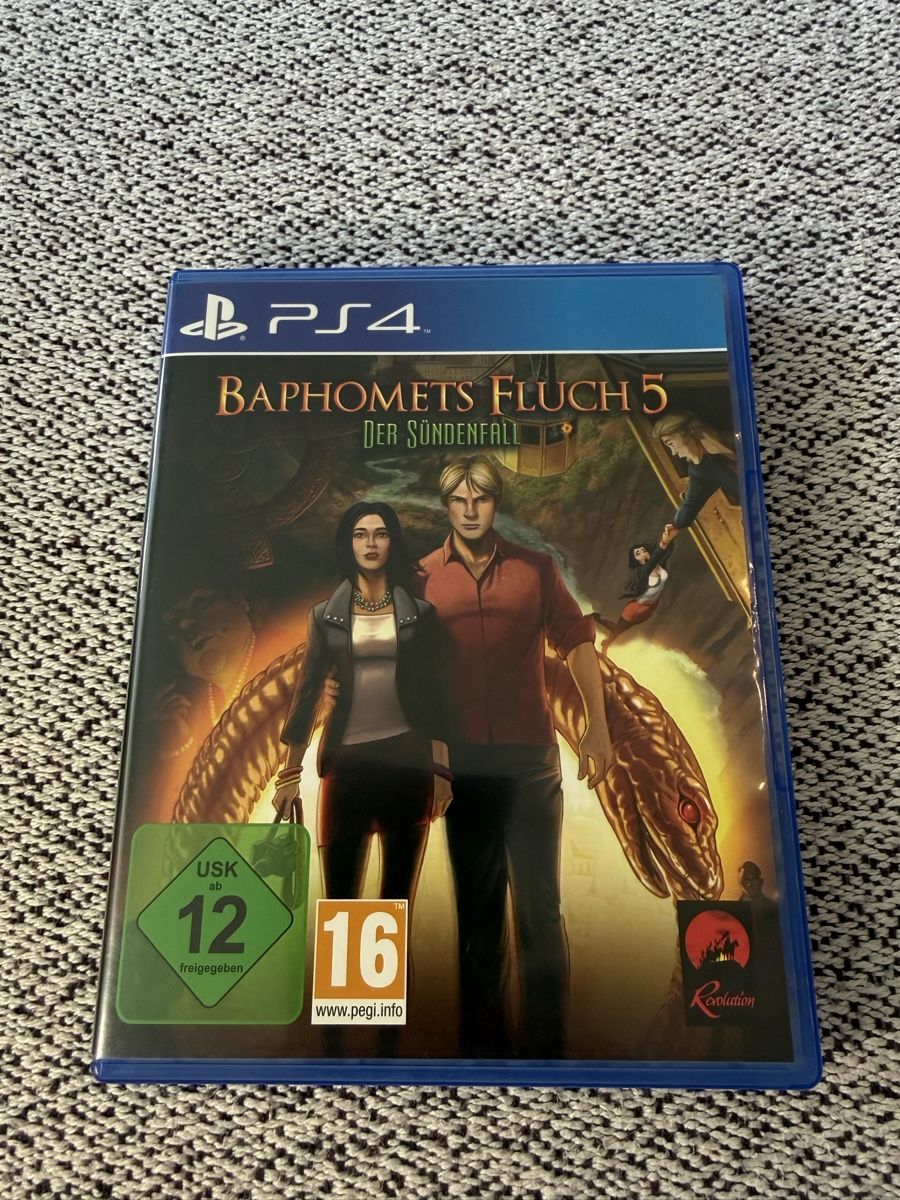 Giochi: Baphomets Fluch 5: Der Sündenfall - PS4 Spiel – Usato da Rombach venduto da vir_2dsd