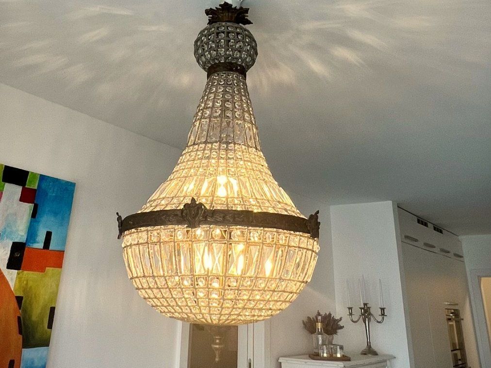 Lampadari & plafoniere: Korbleuchter Medusen Köpfen – Usato da Luzern venduto da Schneetaube 2