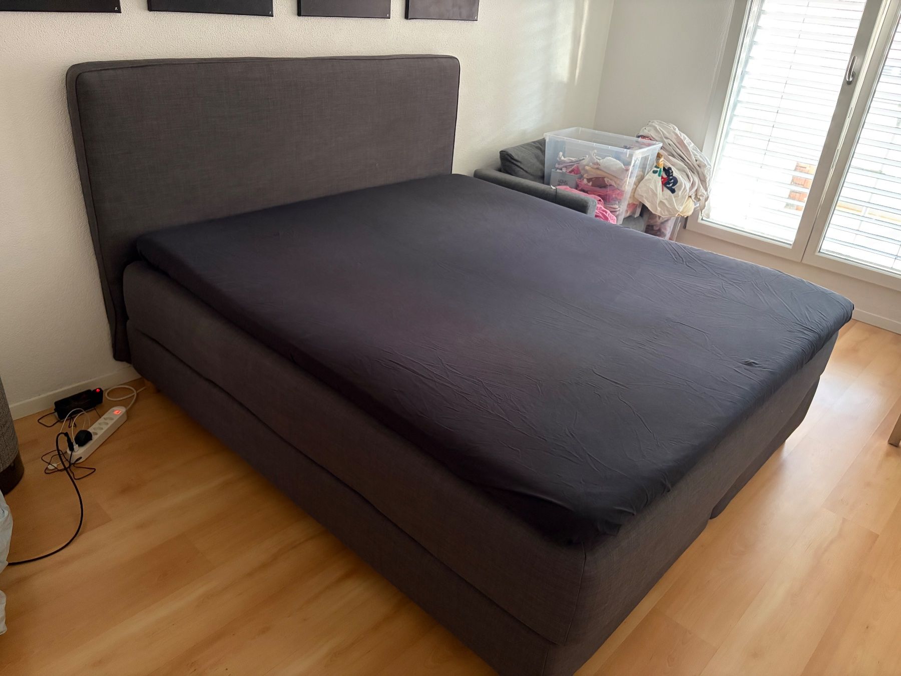 Ikea Lits: Boxspringbett 180 x 200cm Ikea Dunvik – D'occasion à Zürich par hbob.ethz