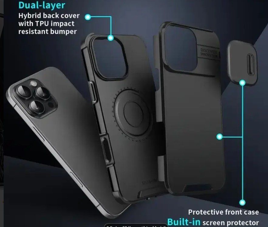 Cover & Protezioni schermo: Handyhülle Geeignet für iPhone 16 Pro max – Nuovo (secondo la descrizione) da Nidau venduto da EXP40 2