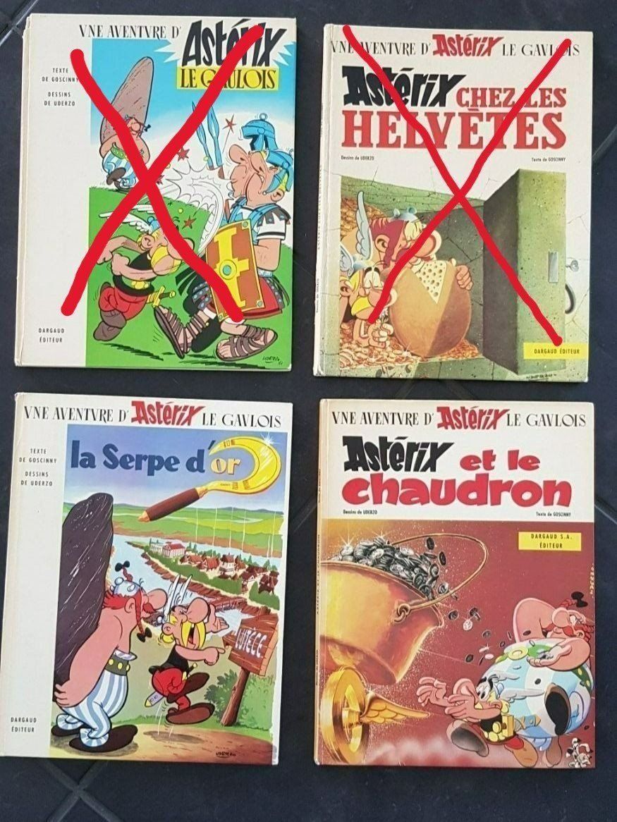 Fumetti: Astérix et Obélix (2 livres) – Usato da Walterswil SO venduto da Jerry_maus