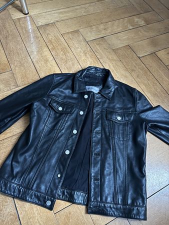 Calvin Klein Lederjacke Gr. L