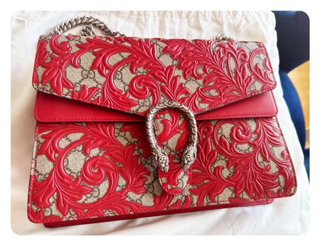 GUCCI Dionysus Arabesque Rot NP.3000chf Full set