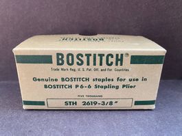 Bostitch STH 2619-3/8" Klammern (5000 Stk) Vintage Germany