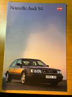 Brochure AUDI "Nouvelle Audi S4"  (neuve) - juillet 1991