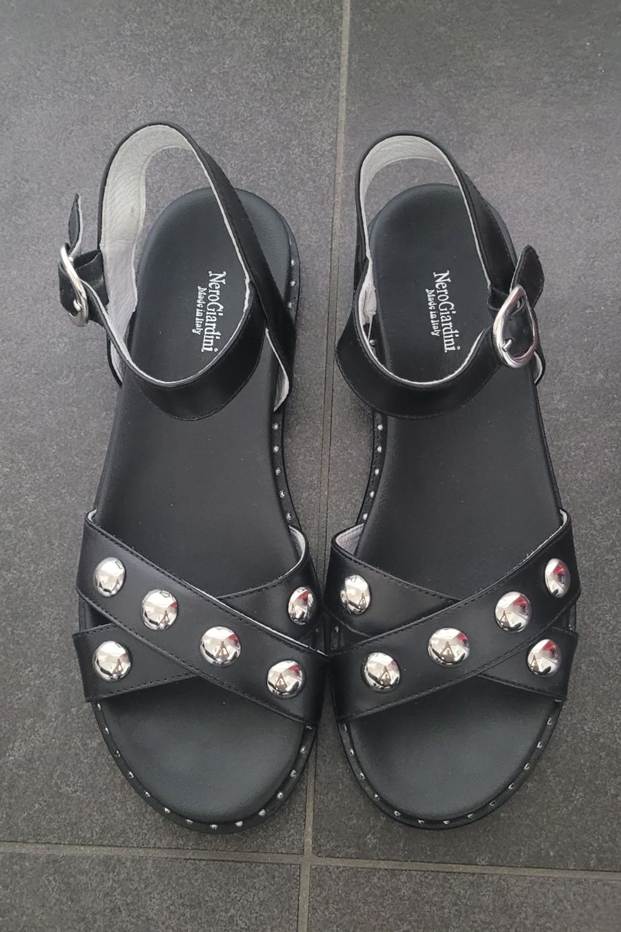 Scarpe da donna: Sandales en cuir Nero Giardini pointure 38 – Usato da Sion venduto da likaloba 3