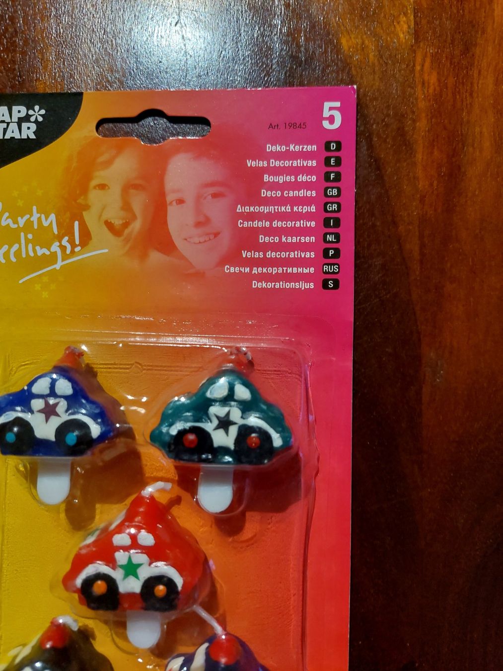 Candele: 5 Deko Kerzen Autos – Nuovo e nell'imballaggio originale da Beckenried venduto da Havacola 2