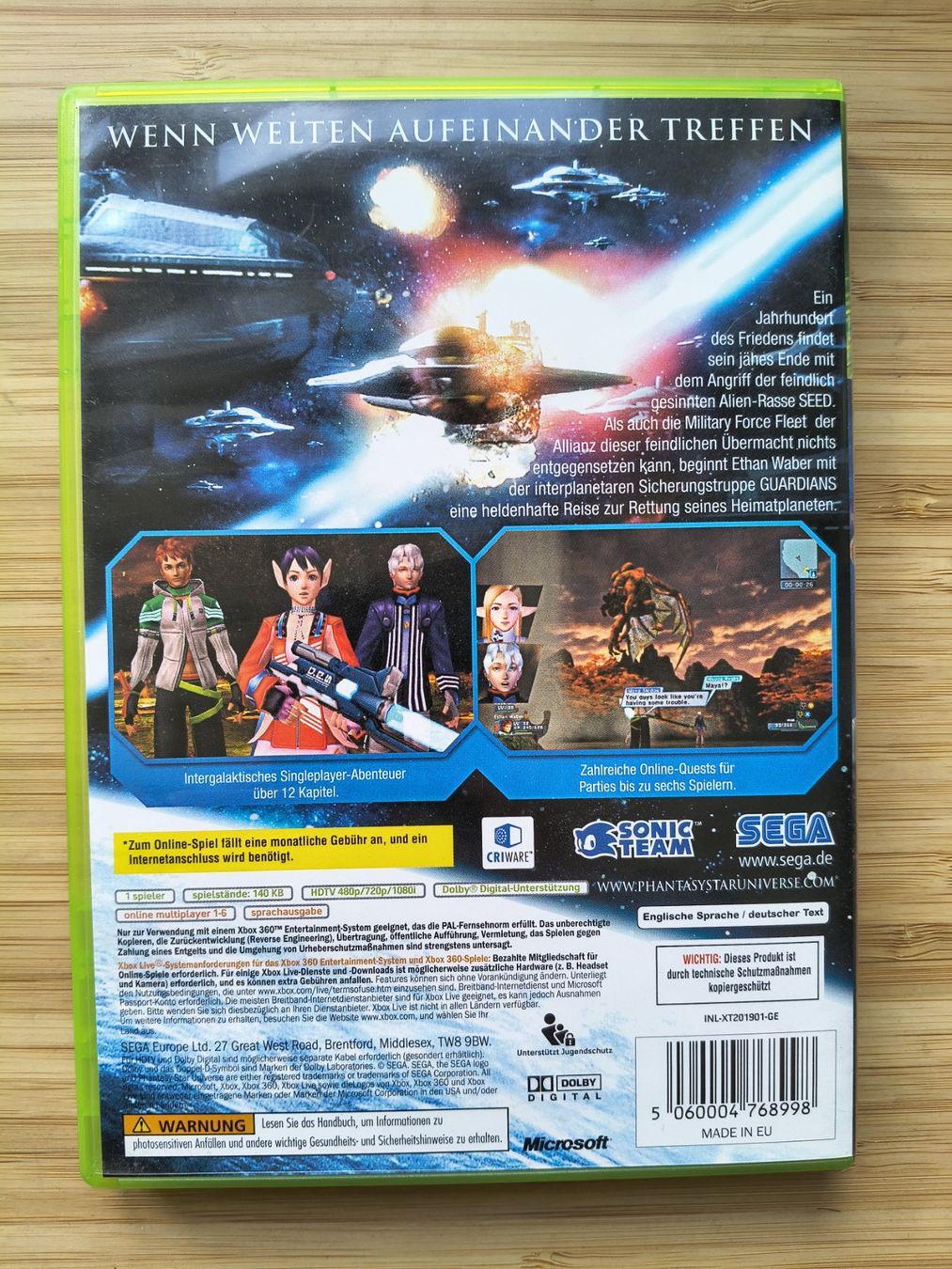 Giochi: Phantasy Star Universe (XBox 360) – Usato da Riedholz venduto da ste_96cd 1