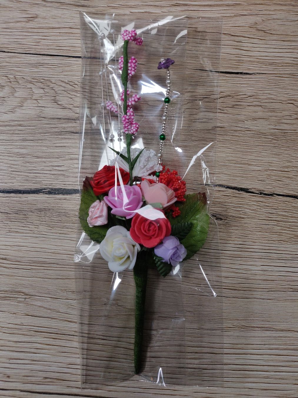 Tutte le decorazioni: 3 Stk. Deko Geschenkidee Blumenarrangement – Nuovo e nell'imballaggio originale da Zollikofen venduto da Blackie 4