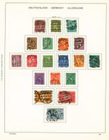 16 Seiten DE Super-Sammlung 1921-1927 gestempelt  (AX451)