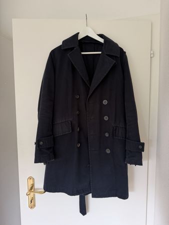 Vintage Emporio Armani Green Line Trench Coat 