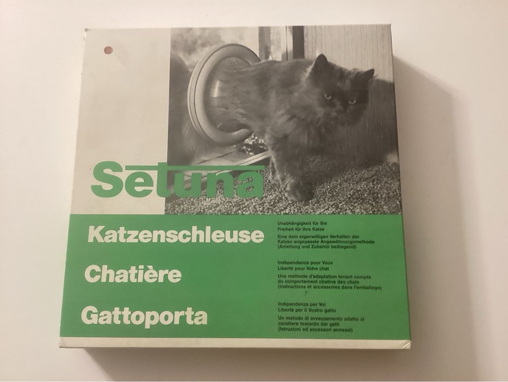 Setuna Katzenklappe, NEU, ideal für die Katzen! (Neu und ...