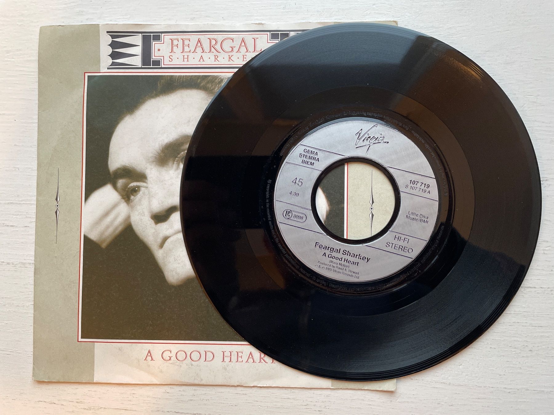 Schallplatten: Feargal Sharkey - A Good Heart - 7" Single, 1985 – Gebraucht aus Zürich von Andy_t71 2
