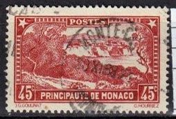 Monaco, Mi 124a gest., KW € 2.50