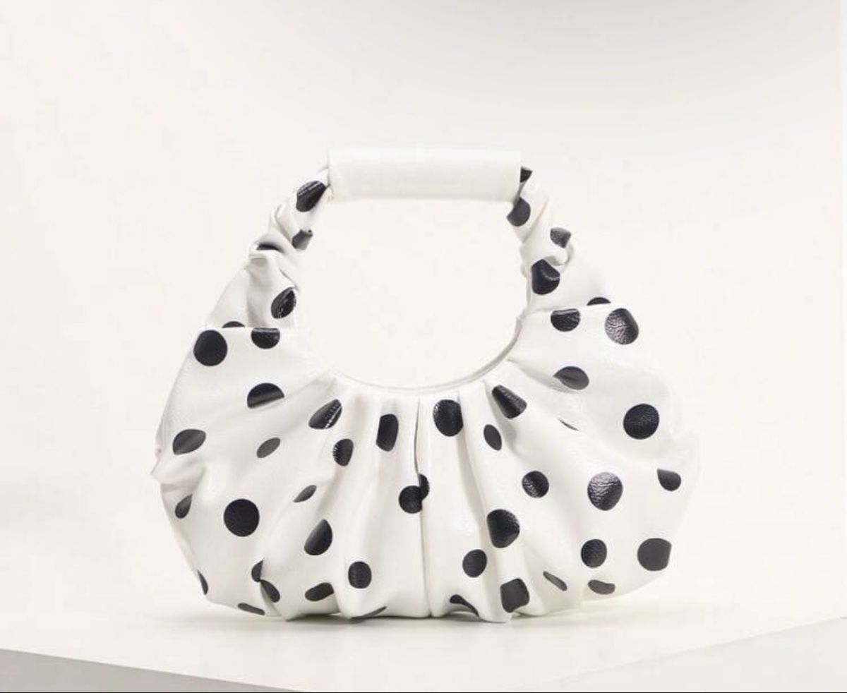 Borse da donna: Sac à main blanc pois noirs neuf – Usato da Auvernier venduto da big_7srg