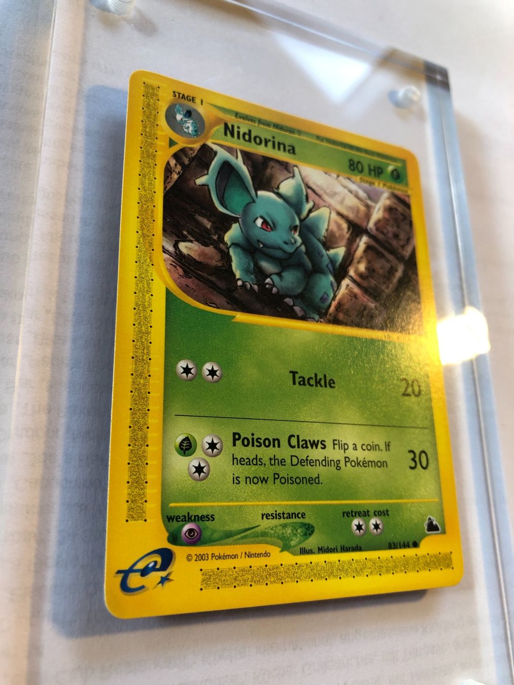 Sammelbilder & Trading cards: Nidorina Skyridge - MINT - ab 1.- – Gebraucht aus Giubiasco von dan_pr8b 1