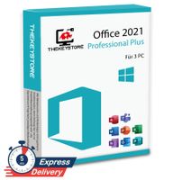Microsoft Office 2021 Professional Plus - Für 3 PC