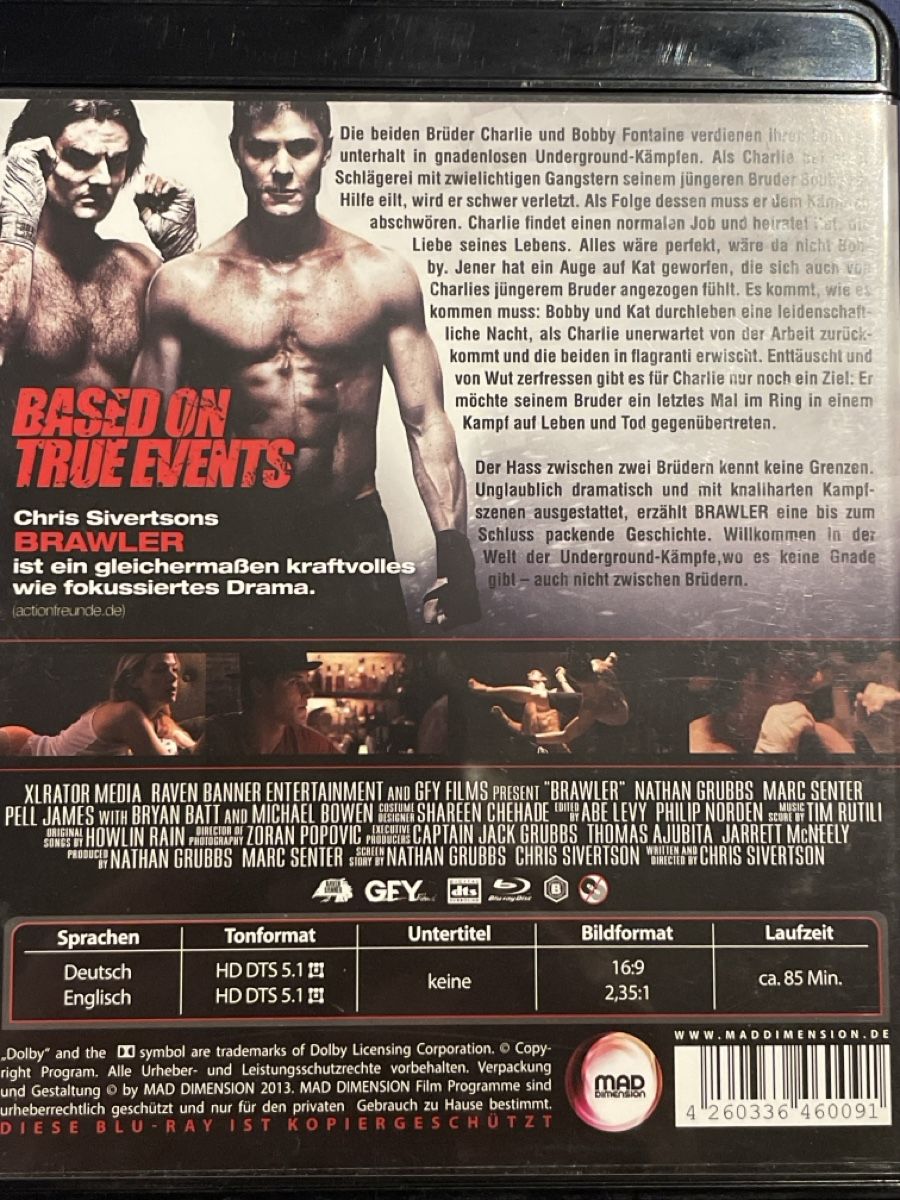 Tutti i DVDs: Brawler (2011) – Nuovo (secondo la descrizione) da Waldenburg venduto da Gonzo8 1