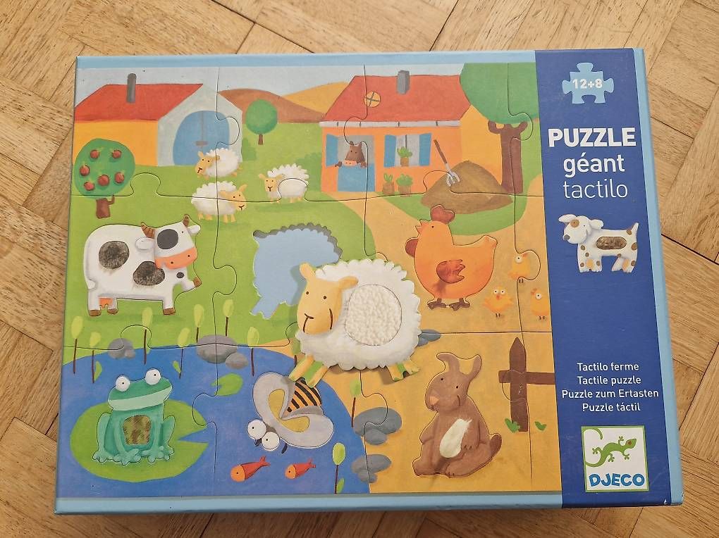 Puzzle: Puzzle géant tactilo, Djeco – Usato da Rutschwil venduto da tho_9lxq 1