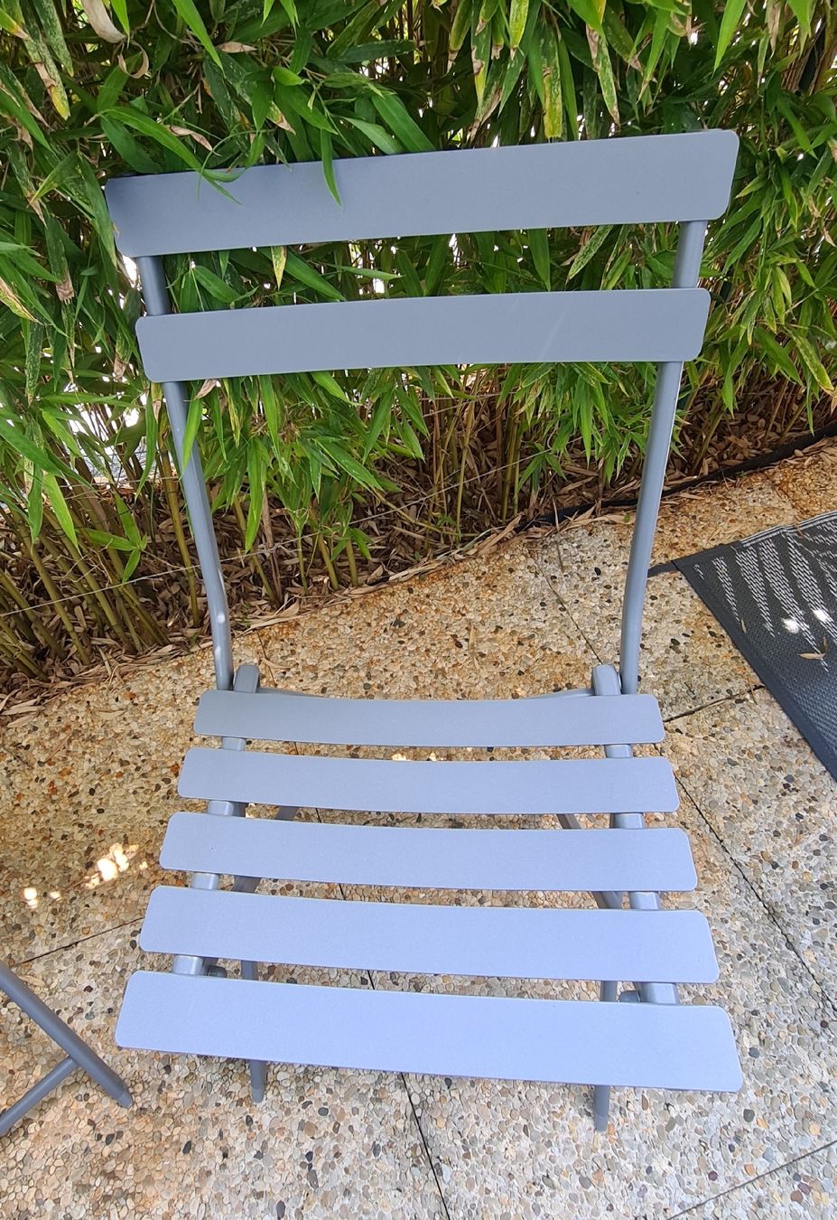 Chaises: Deux chaises Anthracite+2 Coussins/ MARQUE "HESPÉRIDE" – Neuf (Voir description) à Etoy par MyStyleMyMode 3