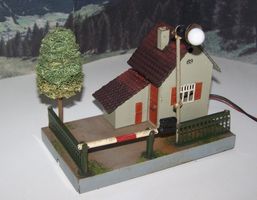 Märklin Spur 0: 2163 B Wärterhaus, Blech, 1931-1937