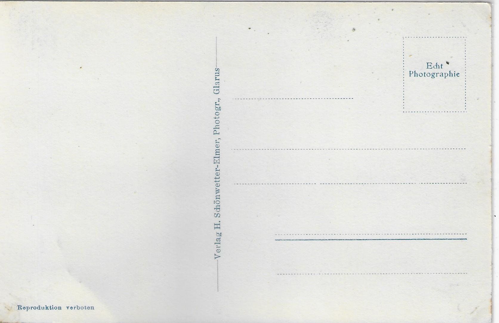 Cartes postales: Oberblegisee mit Ruderboot – D'occasion à Ettingen par Kartenplanet 1