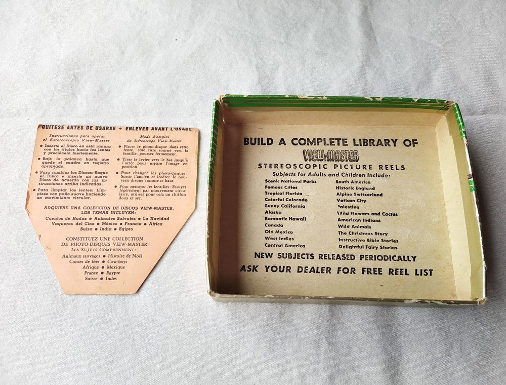 Proiettori: Visionneuse 3D ViewMaster en bakélite – Vintage – Usato da Morgins venduto da Laurentcorinne 4