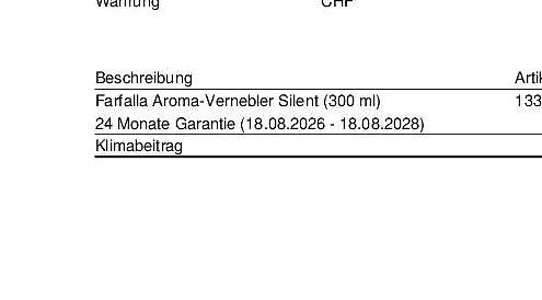 Farfalla Duftöldiffusoren: Farfalla Aroma-Vernebler Silent 300ml – Neu (gemäss Beschreibung) aus Wetzikon ZH von Wonnesonne 4