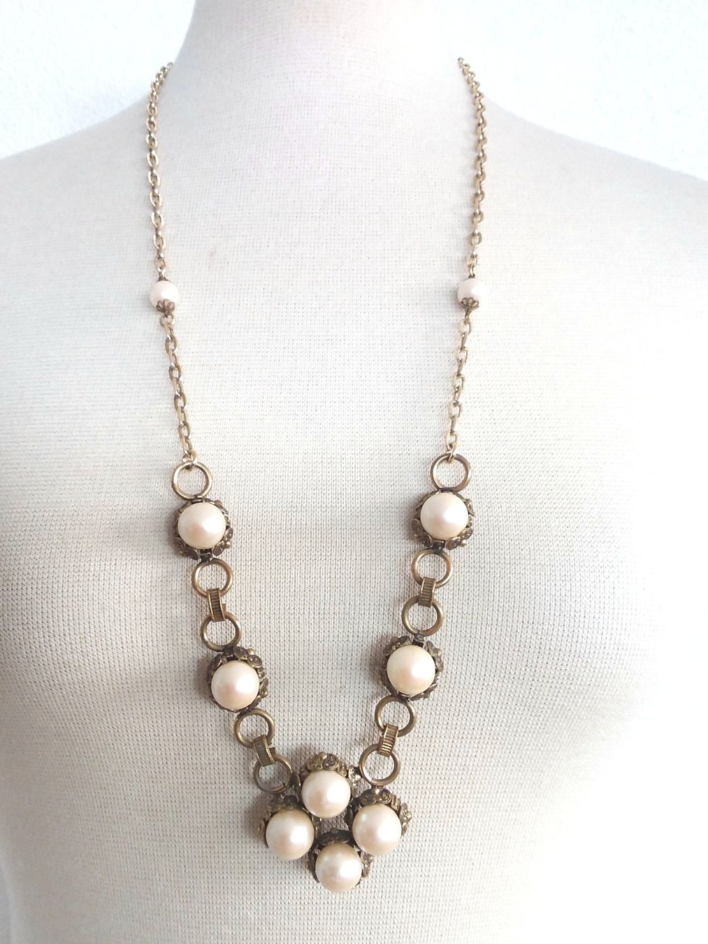 Catenine: Vintage Kette, goldig, 78 cm – Usato da Immensee venduto da Btrutmann 1
