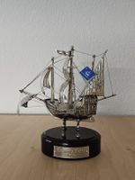 Schiff des Christoph Columbus: Santa Maria in silberfarben