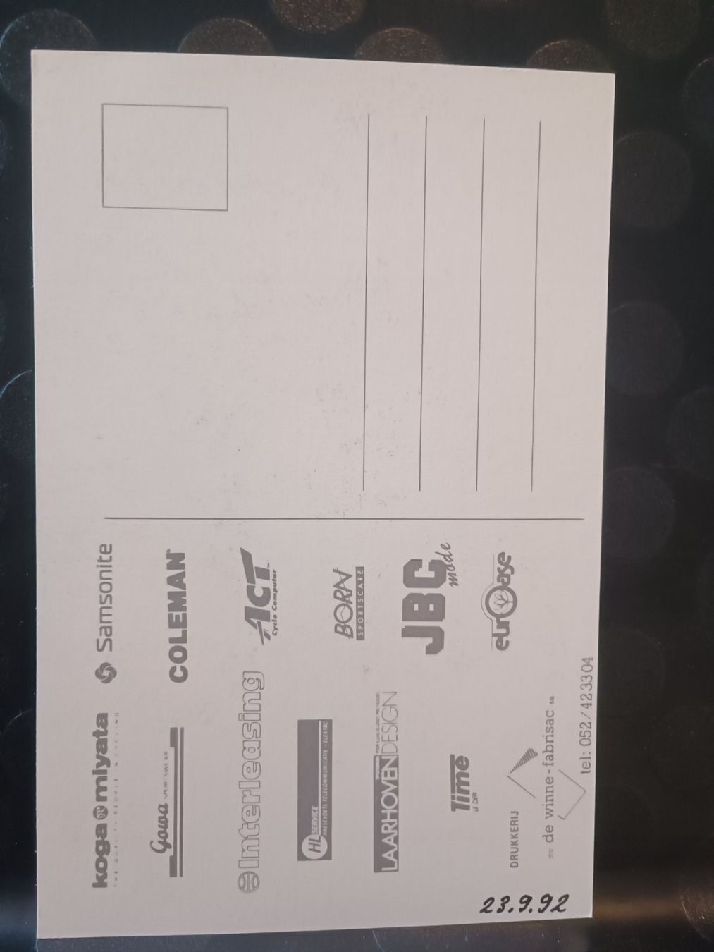Autografi: Olaf Jentzsch - Radsport - Handsigniert – Usato da Menziken venduto da Artographs 1