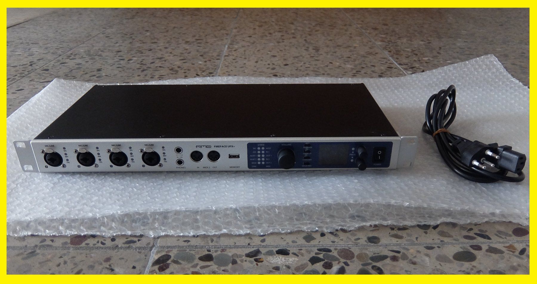 RME Equipement studio: RME Fireface UFX+ Audio Interface – D'occasion à Basel par Elektronik_Markt