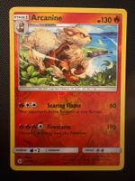 🔥 2017 POKEMON SUN & MOON 22 ARCANINE-REVERSE FOIL