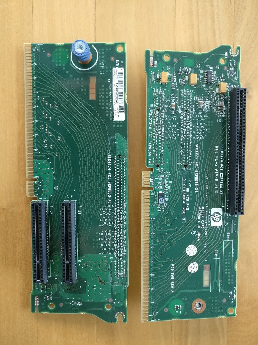 Server: 010118N0A-388-G HP PCIe Riser Card – Usato da Magden venduto da Hbu