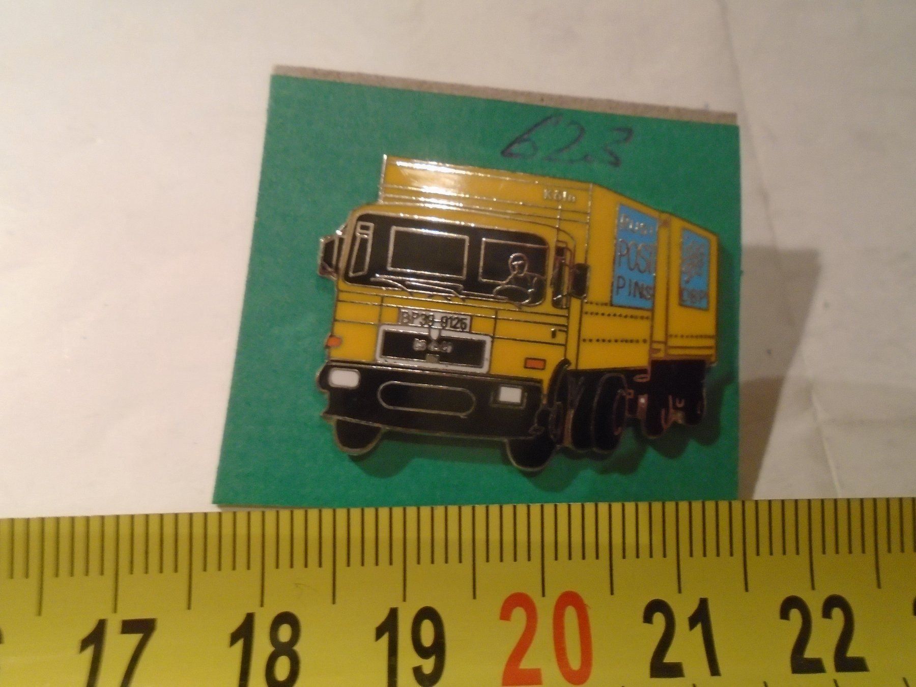 Plaketten & Abzeichen: 1 Post Lastwagen Pin (623) – Gebraucht aus Winterthur von beli200