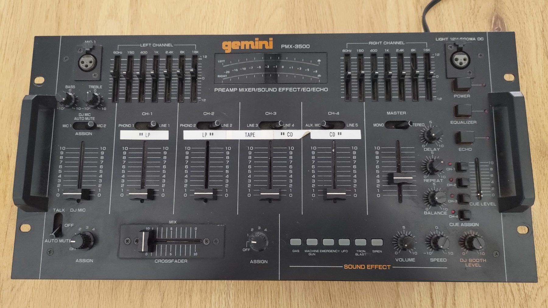 Platines de mixage: Vintage Mischpult  GEMINI PMX-3500 – D'occasion à Basel par langga9 1