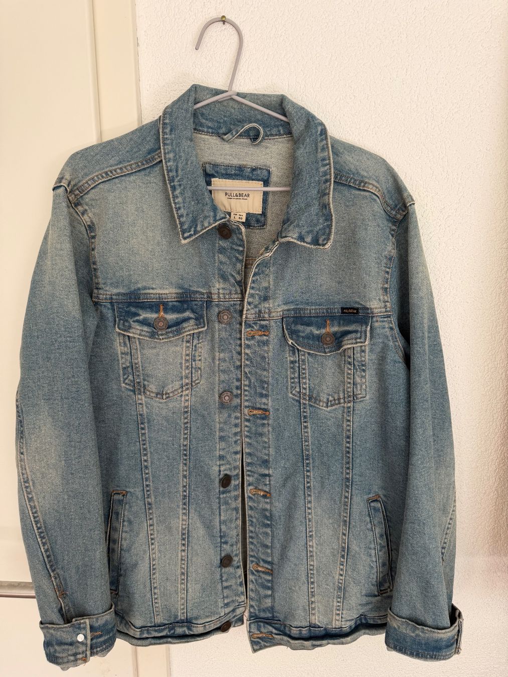 Pull&Bear Giacche: Pull & Bear Jeans Jacke Grösse L Stonewash – Usato da Nussbaumen AG venduto da normajeanbaker
