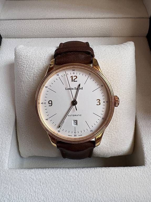 Orologi: Louis Erard Héritage Automatic  Saphirglas – Usato da Brunnen venduto da ginabellandi