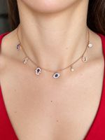 Swarovski Kette mit Symbol Anhänger