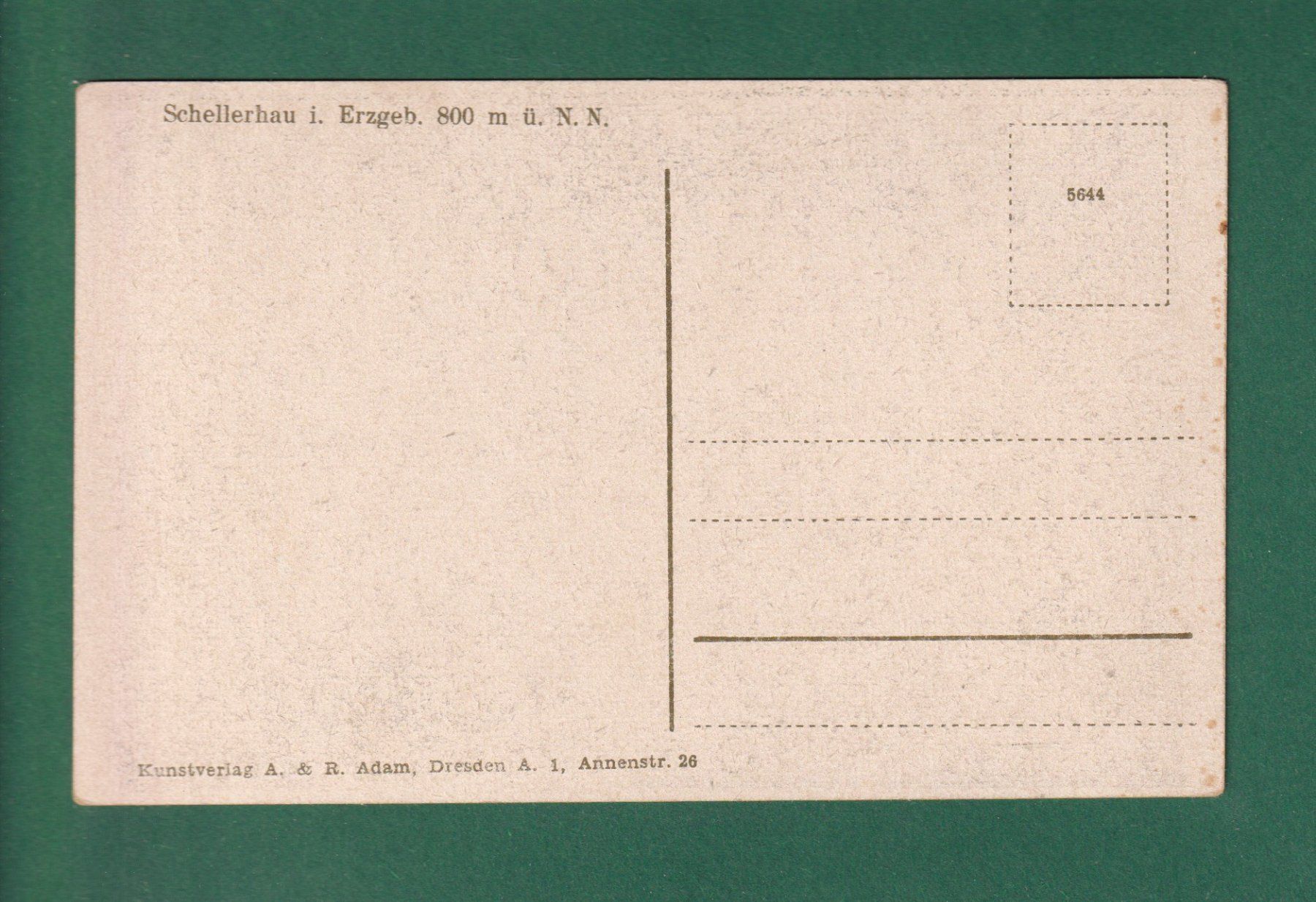 Cartes postales: SCHELLERHAU – D'occasion à Pully par nicecards-shop 1
