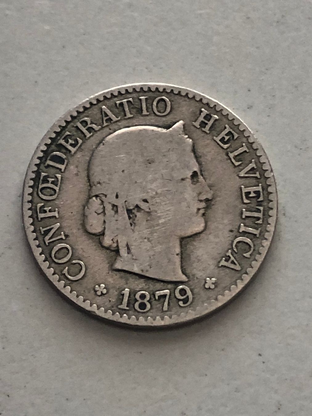 Toutes les monnaies: 5 Rp. 1879 – D'occasion à Schötz par Odpa