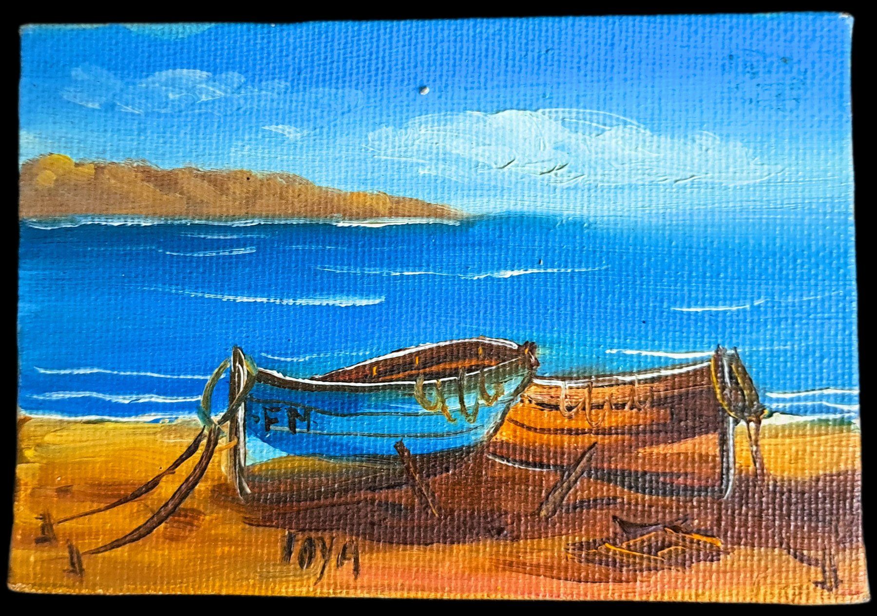 Dipinti: Bilder-Gemälde-Kunst Toya Spanien – Usato da Schlieren venduto da Rcaliforni 1