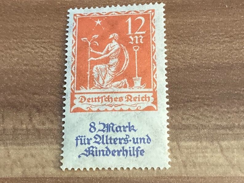 Briefmarke Deutsches Reich 1922 | Kaufen Auf Ricardo