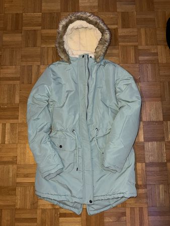 Warme Winterjacke, gefüttert, Grösse 170/176