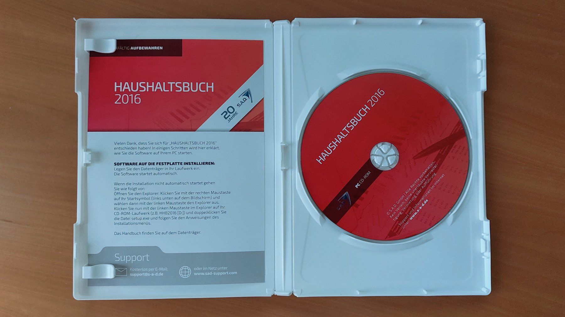 Software: PC CD-ROM - Haushaltsbuch Software – Nuovo e nell'imballaggio originale da Rotkreuz venduto da MOBAHN-1zu87 2