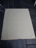 Tischtuch Baumwolle Polyester gelb ca 154 x 128 cm Zweigart