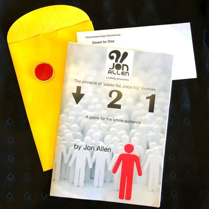 Spiele: Down to one by Jon Allen – Neu und originalverpackt aus Belp von gastroblau